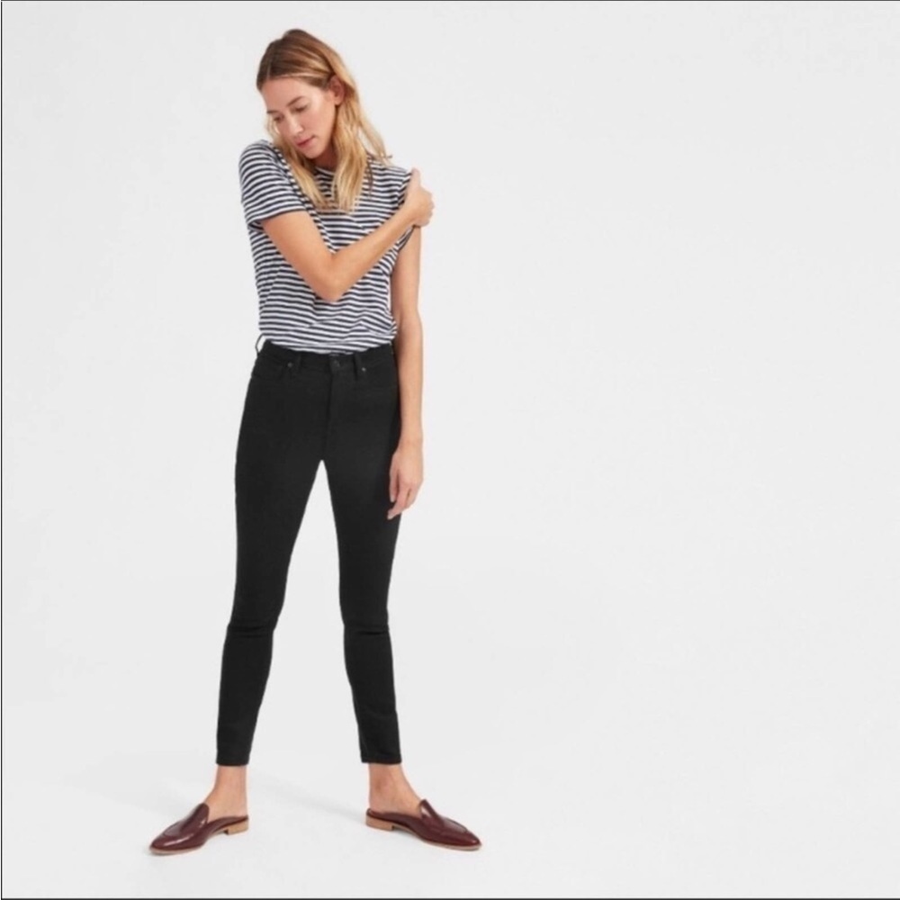 Everlane black skinny jeans / ankle  Size 29
